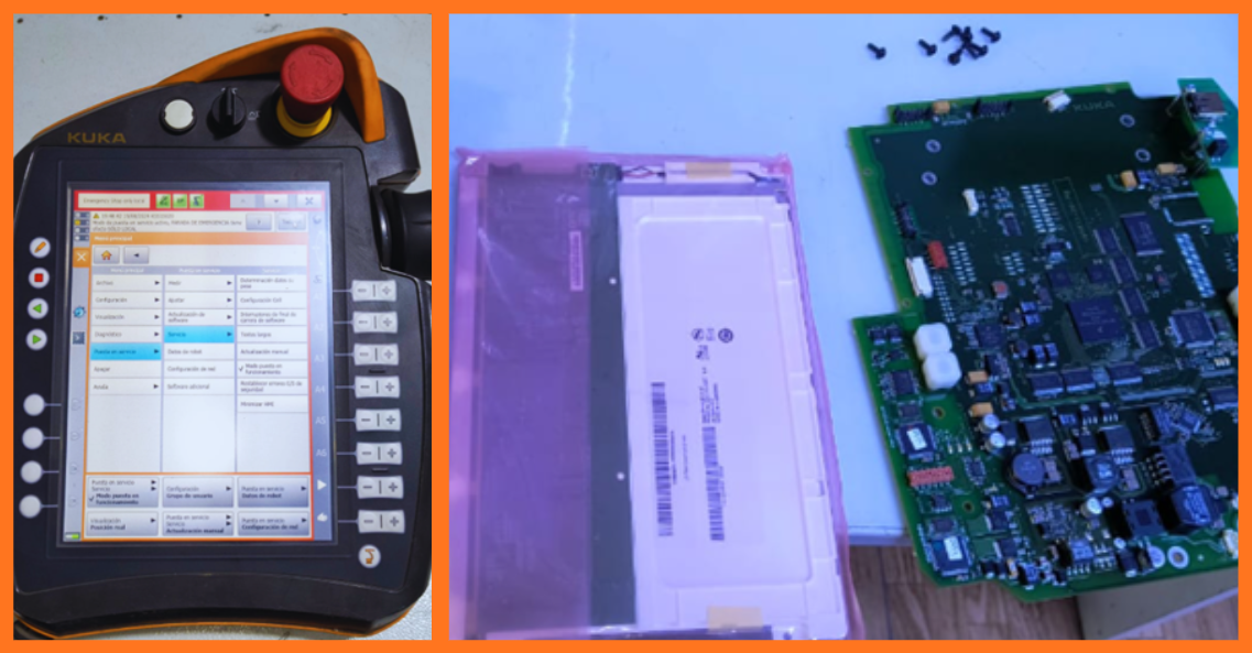 reparación de servomotores