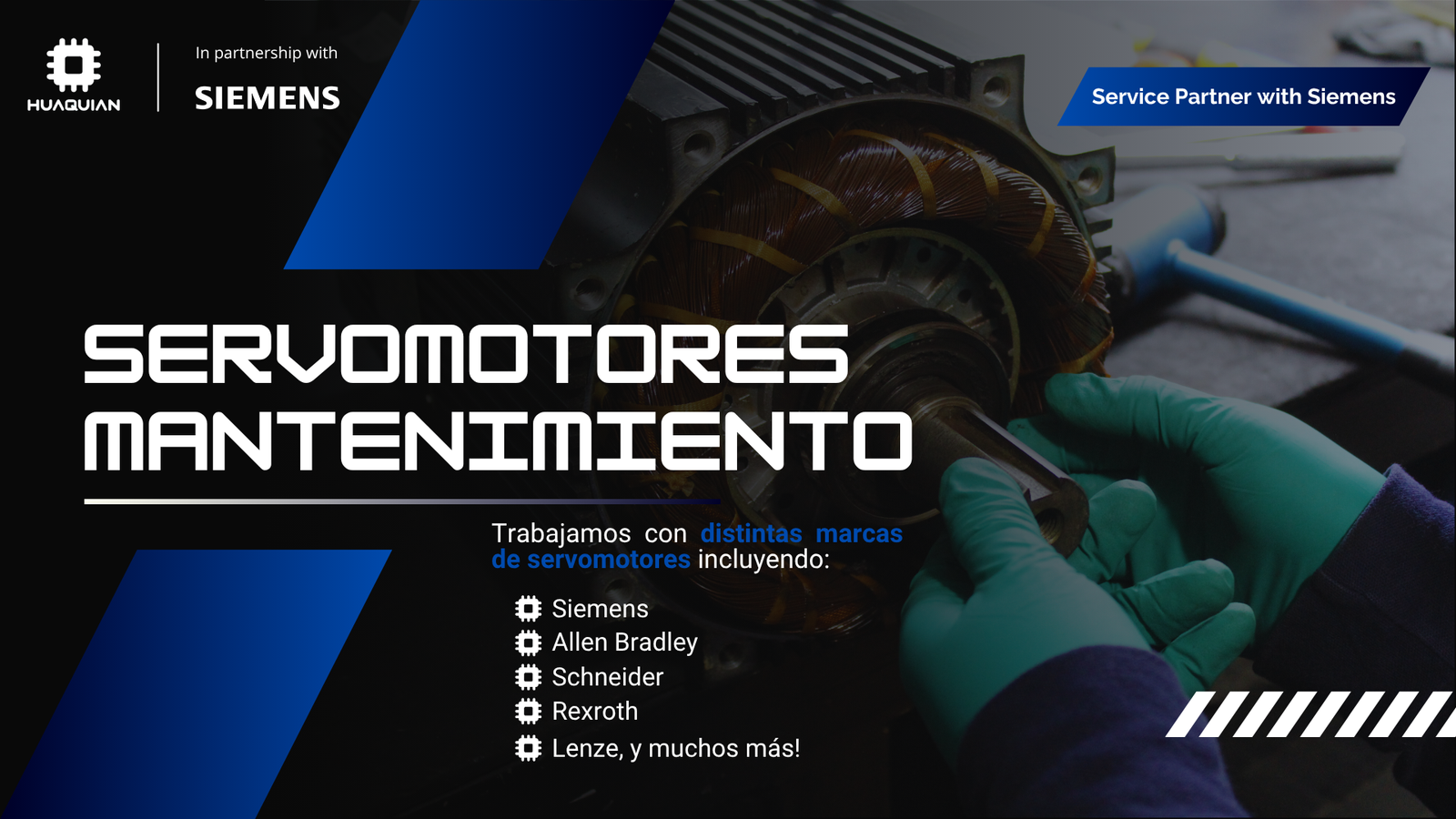 Mantenimiento preventivo de servomotores