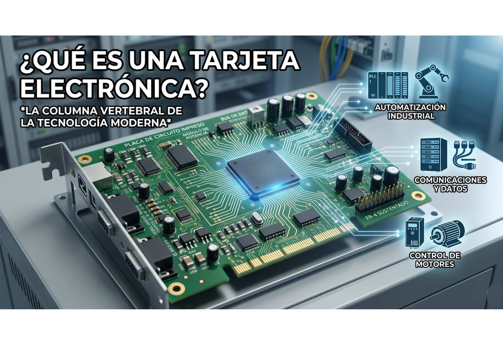 ¿Qué es una tarjeta electrónica?