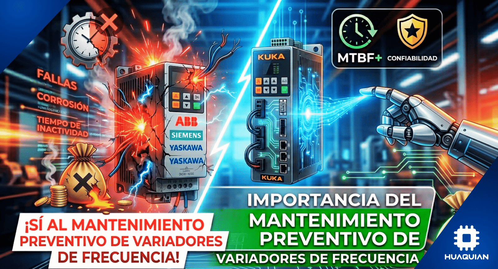 Mantenimiento preventivo de Variadores de Frecuencia