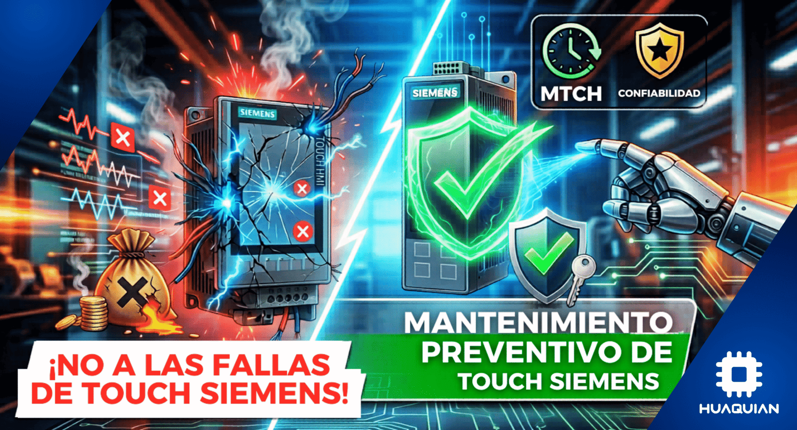 mantenimiento preventivo de touch siemens