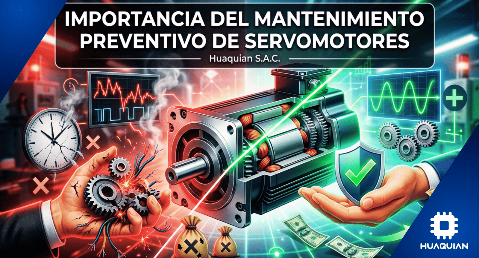 mantenimiento preventivo de servomotores